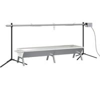 Ensemble de grille et de plateau automatique pour barbecue inox