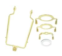 Ensemble de harpe de lampe multifonction avec selles standard, pièce détachable, composant de matériel d'éclairage pour abat-jours de 7, 8, 9, 25,4 cm, adaptateur de base de lumière