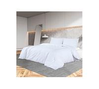 Ensemble de housse de couette Blanc 200x220 cm Microfibre136025