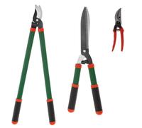 Ensemble de jardin AD6805 + AD6807 - Sécateur manuel - Hamac double - Sans batterie
