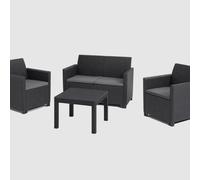 KETER Marie Ensemble de meubles de jardin Graphite 252642
