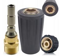 Ensemble de joints rapides D12 - fixation M22x1,5/1/4" | 250 bar | pour lance