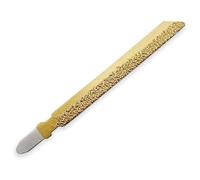Ensemble de lames de scie sauteuse, lames scie sauteuse lame alternative en diamant robustes pour carrelage en bois, céramique, brique, marbre