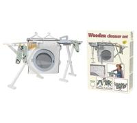 Ensemble de lavage en bois blanc - 3toysm