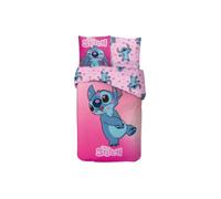 Ensemble de literie - DISNEY - Lilo et Stitch - 100% coton - 140x200 cm - Enfant