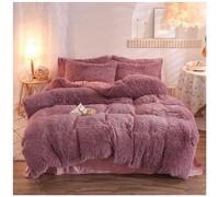 Ensemble de literie Pluche pour l'hiver, comprenant une housse de couette et un drap-housse
