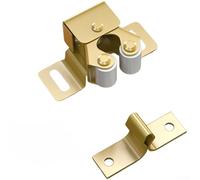 Ensemble de loquet de porte magnétique, matériel de fermeture push-to-close pour armoire, accessoires de verrouillage magnétique puissant pour armoires de cuisine (E)