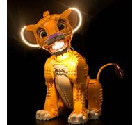 Ensemble de lumières LED pour Lego 43247 Disney Simba, le jeune Roi lion (Lego non inclus), version standard