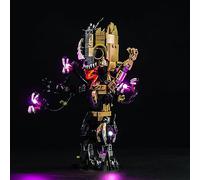Ensemble de lumières LED pour Lego Marvel Venomized Groot 76249, jouet Marvel transformable (pas Lego), ensemble d'éclairage de décoration pour figurines Lego Groot, jouets créatifs