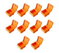 Ensemble de mallette de tri compacte pour matériel B | Boîtes de fermeture ABS pour vis, boulons, écrous, rondelles, station de réparation, rangement de tiroir