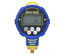 Ensemble de manomètre numérique professionnel compatible avec R32 pour systèmes de chauffage et de refroidissement, testeur haute basse pression avec écran rétroéclairé de base de données Nist et