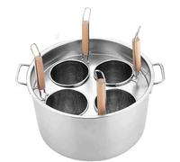 Ensemble de marmites avec séparateur et passoire, marmites avec couvercles, marmite et insert de casserole à pâtes pour la maison, la cuisine, le restaurant, outil de cuisine commercial, casserole