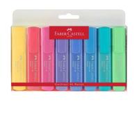 Marqueurs Faber-Castell fluor pastel (x8) Multicolore TU