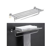 Ensemble de matériel de salle de bain, Barre porte-serviettes murale, Design moderne, 005YW