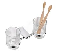 Ensemble de matériel Salle Bain en Acier Inoxydable Alliage Zinc | Argent chromé, taille A : for salle de bain, douche extérieure, cuisine, buanderie.(Tumbler 2)