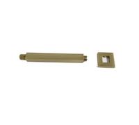 Ensemble de mélangeur support douche plafond mural en acier inoxydable | Tuyau fixe, accessoire de salle de bain, matériau durable(A gold)