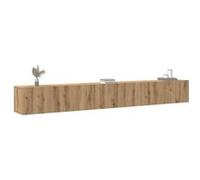 vidaXL Ensemble de meuble TV mural 3 pcs chêne artisanal 3329204