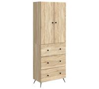 Ensemble de Meubles 2 pcs Chêne Sonoma 66 x 34,5 x 90 cm