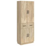 Ensemble de Meubles 2 pcs Chêne Sonoma Bois d'ingénierie