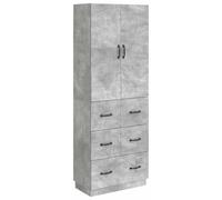 Ensemble de Meubles 2 pcs Gris béton 66 x 34,5 x 87 cm