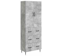 Ensemble de Meubles 2 pcs Gris béton 66 x 34,5 x 90 cm