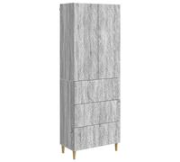Ensemble de Meubles 2 pcs Sonoma gris 66 x 34,5 x 90 cm
