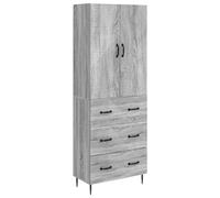 Ensemble de Meubles 2 pcs Sonoma gris 66 x 34,5 x 90 cm