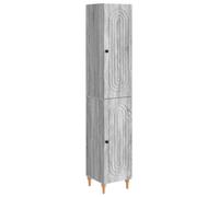 Ensemble de Meubles 2 pcs Sonoma gris Bois d'ingénierie