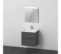 Duravit – Ensemble de meubles D‑Neo DE011204949 650 mm, décor graphite mat