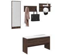Ensemble de Meubles de Couloir Mobilier Intérieur 4 pcs Bois d'Ingénierie vidaXL