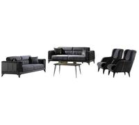 Ensemble de meubles de salon Canapé 3+3+1+1 places Meubles de salon modernes 4pcs Design