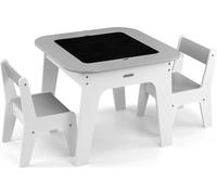 Ensemble de meubles Milly Mally Olaf - Table et deux chaises Gris