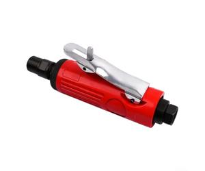 Ensemble de meuleuse pneumatique avec boîtier en métal, interrupteur à | Acier au chrome vanadium, interrupteur à plaque de pression, entrée d'air filtrée, comprend 10 têtes de meulage et clés