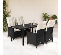 Ensemble de mobilier de jardin comprenant 6 chaises réglables à dossier haut. Ensemble de salon de jardin pour 6 personnes. Ensemble de mobilier de jardin pour 6 personnes. Ensemble de table et chaise