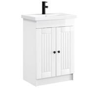 Ensemble de mobilier de salle de bain Blanc brillant