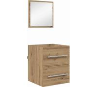 Ensemble de mobilier de salle de bain Marron 41 x 38,5 x 48 cm
