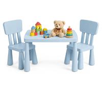 Relaxdays Ensemble table et chaises, 3 pièces