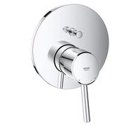 Ensemble de montage prêt à poser pour baignoire Grohe Concetto pour SmartBox chromé