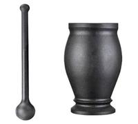 Ensemble de mortier et pilon en fonte pour la cuisine