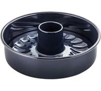 Ensemble de moules à gâteau Famanu, avec fond plat et fond cannelé - Ø 28 cm - Bleu