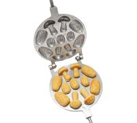 Ensemble de moules à gâteaux : 3 moules en forme de noix + 4 emporte-pièces en forme de cône de pin + 4 moules en forme de champignons