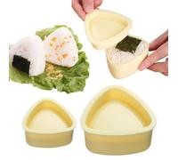 Ensemble de moules à sushi - Essentiel - 3 pièces - Plastique - Outils de cuisine - Presse à onigiri