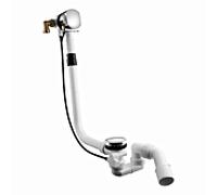 Ensemble de Multiplex Trio / trop-plein Ideal-Standard Multiplex Trio chrome, avec entrée, rallongé