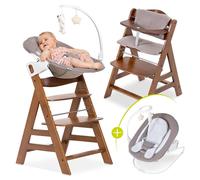Ensemble de naissance Hauck Alpha Plus Noyer Deluxe - 4 pièces