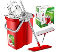 Serpillière GreenBlue Maxiclean GB850 2x8L Bleu/Rouge