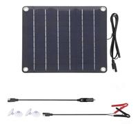 Ensemble de panneaux solaires 10 W 18 V compact avec connecteur