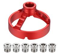 Ensemble de perçage droit, guide de perçage à 90 degrés, comprenant 6 douilles de perçage en alliage d'aluminium