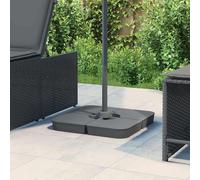 Ensemble de pieds pour parasol - Base pour parasol - Stabilisateur de parasol - Ensemble de 4 poids de remplissage - 100 kg - Anthracite