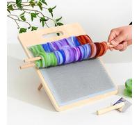 Ensemble de pinceaux de carmage en fibre avec 2 bâtons pour mélanger les couleurs, préparation de la fibre, feutrage, filage, outils de cardage