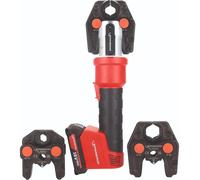 Ensemble de pinces à sertir ROTHENBERGER ROMAX NANO iJAWs, modèle SV, pour connecteurs de 15, 22 et 28 mm, batterie 2Ah, système AMPShare
